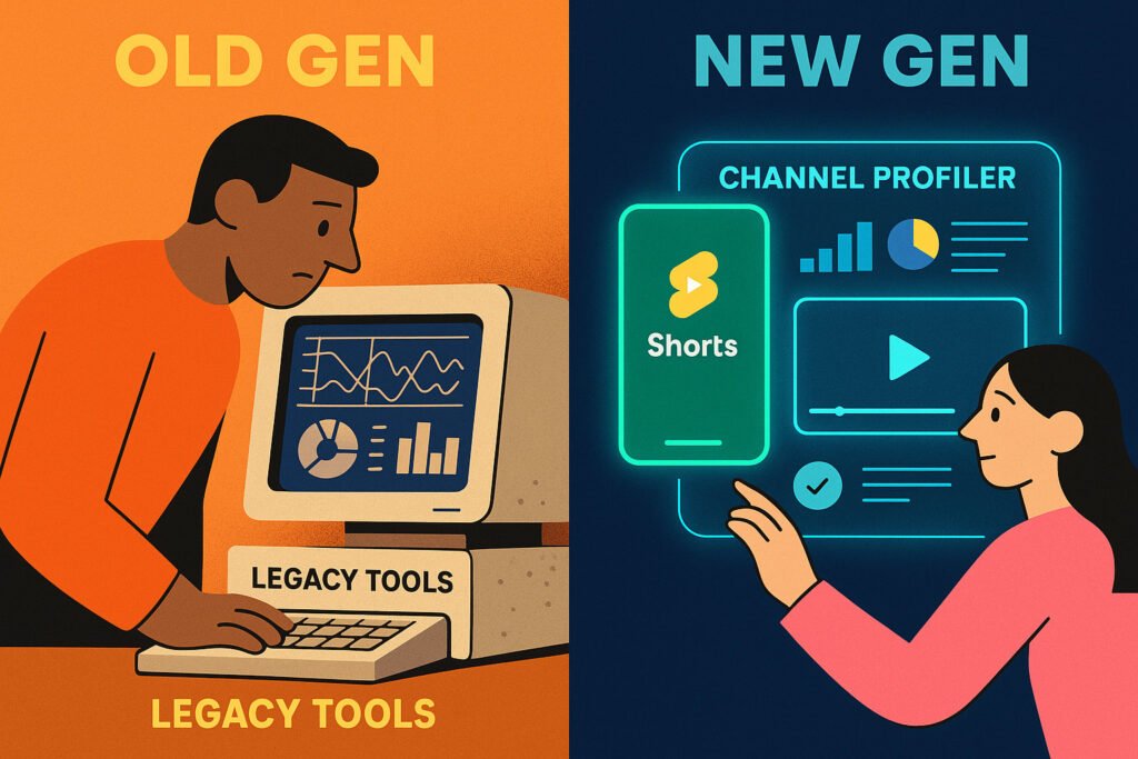 VidIQ vs. SocialBlade vs. Channel Profiler: Building a Competitive Advantage in the Age of Shorts (2025 Review)