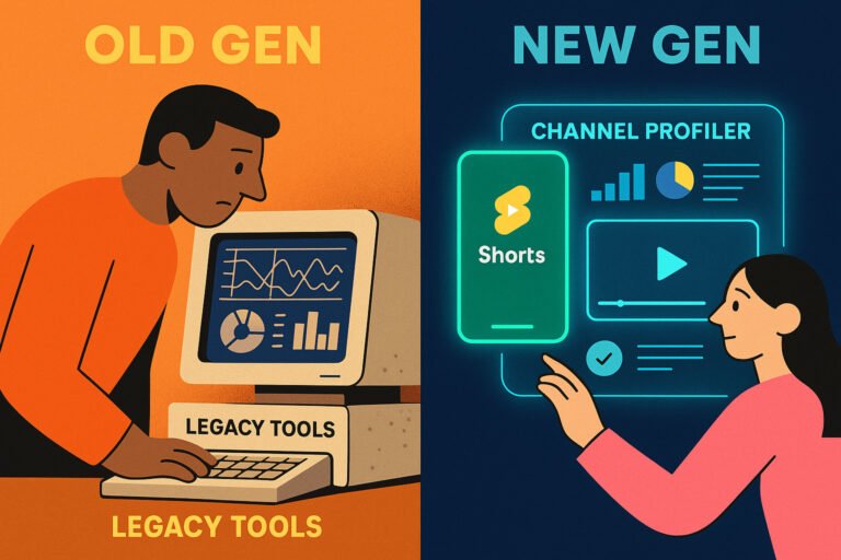 VidIQ vs. SocialBlade vs. Channel Profiler: Building a Competitive Advantage in the Age of Shorts (2025 Review)